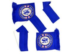 Szalik Chelsea Londyn - pasiak - licencjonowany. Niebieskie szaliki damskie CHELSEA, bez wzorów. Za 119.90 zł.