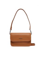 Lacoste Torebka NF5147EG Brązowy. Brązowe torebki klasyczne damskie Lacoste, ze skóry, bez dodatków. Za 419.99 zł.