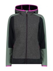 CMP Kurtka funkcyjna w kolorze szaro-zielonym rozmiar: 46. Szare kurtki sportowe damskie CMP, bez wzorów, bez kaptura. Za 221.88 zł.