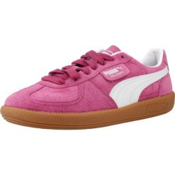 Buty PUMA YELLOW PALERMO Rose. Czerwone obuwie trekkingowe damskie Puma, z tkaniny, bez zapięcia. Za 262.50 zł.