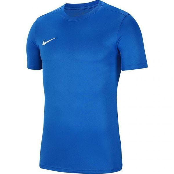 Koszulka Z Krótkim Rękawem Unisex Dla Dorosłych Dry Park VII. Niebieskie koszulki damskie Nike, m, bez wzorów, bez kołnierzyka, bez ramiączek. Za 117.99 zł.