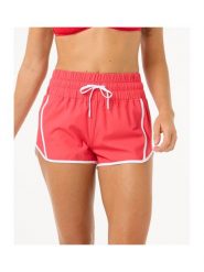Spodenki surfingowe damskie Rip Curl High Waist Retro Volley 3" Czerwony. Czerwone spodenki sportowe damskie Rip Curl, na lato, m, bez wzorów, z elastanu, z podwyższonym stanem, żeglarskie. Za 149.99 zł.