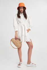 Sukienka mini Corinto WEEKEND MAX MARA. Sukienki damskie Weekend Max Mara, bez wzorów, bez ramiączek. W wyprzedaży za 929.04 zł.