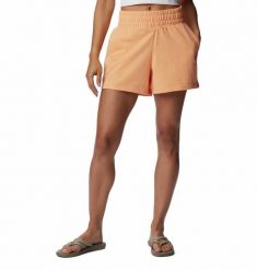 Krótkie Spodenki Sportowe Columbia Logo Iii French Terry Short. Brązowe spodenki sportowe damskie Columbia, l, bez wzorów, z bawełny. Za 119.99 zł.