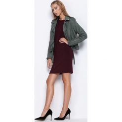 Ciemnofioletowa Sukienka Divergent. Fioletowe sukienki damskie marki 4funkyflavours Women & Men, z bawełny. Za 29.99 zł.