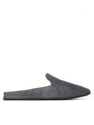 Max Mara Klapki Tessile 2624526051 Szary. Szare klapki damskie Max Mara, bez wzorów, ze skóry, bez obcasa, bez zapięcia. Za 2,109.00 zł.