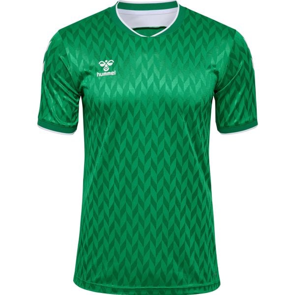 Koszulka Hummel Legend. Zielone koszulki damskie Hummel, bez wzorów, bez kołnierzyka, bez ramiączek. Za 203.50 zł.