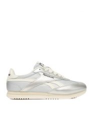 Reebok Sneakersy CEO-FIORI AR30309W-SCB Srebrny. Szare obuwie sportowe damskie Reebok, ze skóry, bez zapięcia. Za 249.99 zł.