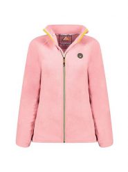 Geographical Norway Kurtka polarowa "Tugim" w kolorze jasnoróżowym rozmiar: S. Różowe kurtki damskie Geographical Norway, s, z polaru, bez kołnierzyka. Za 65.85 zł.