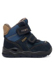 Primigi Śniegowce GORE-TEX 8863700 M Granatowy. Niebieskie buty zimowe chłopięce Primigi, z gore-texu, bez zapięcia. Za 319.99 zł.
