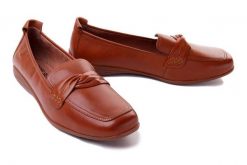 JOSEF SEIBEL 74814 133 240 Fenja 14 camel, mokasyny damskie. Brązowe balerinki damskie Josef Seibel, bez wzorów, ze skóry. Za 194.95 zł.