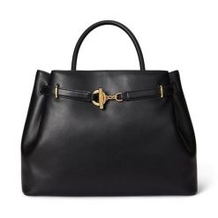 Torebka LAUREN RALPH LAUREN. Czarne torebki klasyczne damskie Lauren Ralph Lauren, bez dodatków. Za 2,199.00 zł.