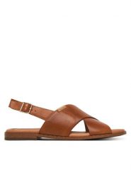 Pikolinos Sandały Algar W0X-0576 Brązowy. Brązowe sandały damskie Pikolinos, bez wzorów, ze skóry, bez obcasa, na płaskiej podeszwie, bez zapięcia. Za 489.99 zł.