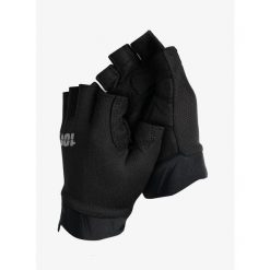 Rękawiczki rowerowe damskie 100% Exceeda Gel Short Finger Gloves. Czarne rękawiczki damskie 100%, bez wzorów. Za 95.99 zł.