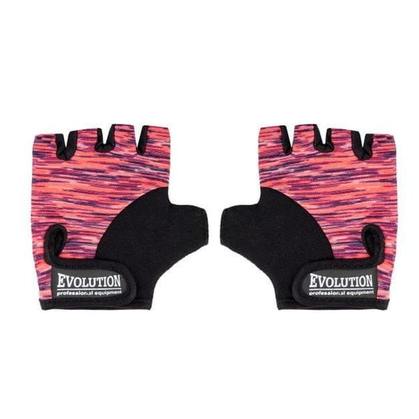Rękawiczki rowerowe Pink Evolution Professional Equipment. Czarne rękawiczki damskie EVOLUTION PROFESSIONAL EQUIPMENT, bez wzorów. Za 23.90 zł.