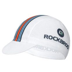 Czapka z daszkiem pod kask unisex Rockbros MZ10022. Białe czapki z daszkiem damskie ROCKBROS, na lato, bez wzorów, z materiału. Za 41.00 zł.