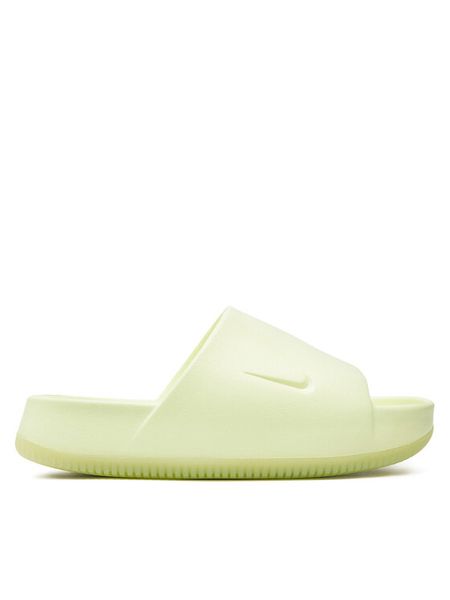 Nike Klapki Calm Slide DX4816 702 Zielony. Zielone klapki damskie Nike, bez wzorów, z syntetyku, bez obcasa, bez zapięcia. Za 239.99 zł.