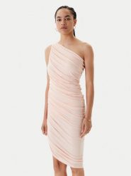 NORMA KAMALI Sukienka koktajlowa ST1253MD288832 Różowy Slim Fit. Czerwone sukienki damskie Norma Kamali, bez wzorów, z wiskozy, wizytowe, bez ramiączek. Za 1,339.00 zł.