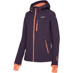 Kurtka trekkingowa damska Viking Maroni softshell. Brązowe kurtki damskie Viking, xs, bez wzorów, z softshellu, bez kaptura. Za 252.00 zł.