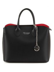 Mia Tomazzi Skórzana torebka w kolorze czarnym - 32 x 26 x 16 cm rozmiar: onesize. Czarne torebki klasyczne damskie Mia Tomazzi, z materiału, przez ramię, bez dodatków. Za 386.53 zł.
