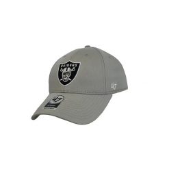 Czapka z daszkiem 47 Brand 47 brand LAS VEGAS RAIDERS F-GWMVP23GWS-GY. Szare czapki z daszkiem damskie 47 Brand, na lato, bez wzorów, z bawełny. Za 116.90 zł.
