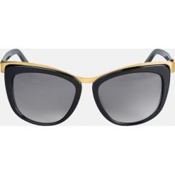 Czarne okulary przeciwsłoneczne. Czarne okulary przeciwsłoneczne damskie Kazar. Za 399.00 zł.