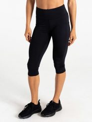 Dare 2b Legginsy sportowe "Influential II" w kolorze czarnym rozmiar: 46. Czarne legginsy damskie Dare 2b, bez wzorów, z materiału. Za 100.99 zł.