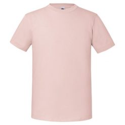 Koszulka Unisex Dla Dorosłych Iconic 195. Czerwone bluzki damskie Fruit of the Loom, bez wzorów, sportowe, bez kołnierzyka, bez ramiączek. Za 41.99 zł.