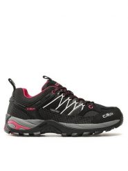 CMP Trekkingi Rigel Low Wmn Trekking Shoes Wp 3Q54456 Czarny. Czarne obuwie trekkingowe damskie CMP, z materiału, bez zapięcia. Za 469.99 zł.
