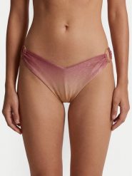 Guess Dół od bikini E6GO09 KF600 Różowy. Czerwone bikini Guess, z aplikacjami, z syntetyku. Za 239.99 zł.