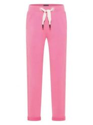 ELBSAND Spodnie dresowe "Brinja" w kolorze różowym rozmiar: M. Różowe spodnie dresowe damskie ELBSAND, m, bez wzorów, z dresówki. Za 192.45 zł.