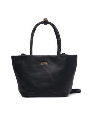 Tommy Hilfiger Torebka Th Marina Bucket Leather AW0AW18739 Czarny. Czarne torebki klasyczne damskie Tommy Hilfiger, ze skóry, bez dodatków. Za 849.99 zł.