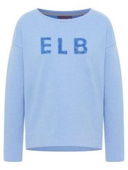ELBSAND Bluza "Aruna" w kolorze błękitnym rozmiar: XS. Niebieskie bluzy damskie ELBSAND, xs, bez wzorów, bez kaptura. Za 149.66 zł.