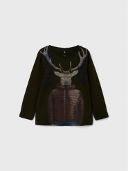 NAME IT Bluzka 13206779 Zielony Regular Fit. Zielone t-shirty i koszulki chłopięce Name it, bez wzorów, z bawełny, bez kołnierzyka, bez ramiączek. Za 109.99 zł.