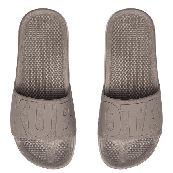 Kubota Klapki Basenowe Basic Plain. Szare klapki damskie Kubota, bez wzorów, bez obcasa, bez zapięcia. Za 99.99 zł.