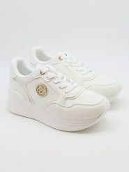 Bellucci Sneakersy w kolorze białym rozmiar: 37. Białe obuwie sportowe damskie Bellucci, bez zapięcia. Za 114.44 zł.