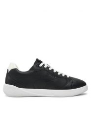 Boss Sneakersy Riven 50523514 Czarny. Czarne obuwie sportowe damskie Boss, ze skóry, bez zapięcia. Za 449.99 zł.