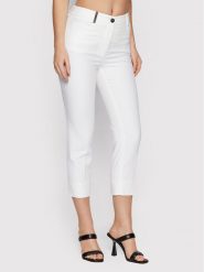 Peserico Spodnie materiałowe P04855J0 Biały Regular Fit. Białe spodnie materiałowe damskie Peserico, bez wzorów, z bawełny. Za 1,929.00 zł.