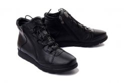 CAPRICE 9-25314-41 022 blach nappa, botki damskie. Czarne botki damskie Caprice, na zimę, z polaru, bez obcasa, na obcasie, bez zapięcia. Za 499.90 zł.