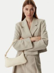 HUGO Torebka Ilary 50562964 Kremowy. Białe torebki klasyczne damskie Hugo, ze skóry, bez dodatków. Za 549.99 zł.