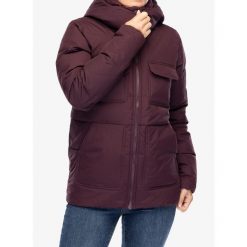 Kurtka zimowa damska Columbia Longhorn Ridge Insulated Jacket. Brązowe kurtki damskie Columbia, na zimę, bez wzorów, bez kaptura. Za 629.99 zł.