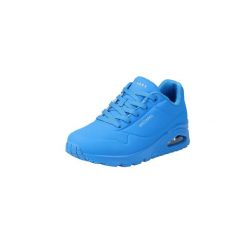 Buty sportowe Sneakersy damskie, Uno - Night Shades. Niebieskie obuwie sportowe casual damskie Skechers, trekkingowe. Za 339.99 zł.