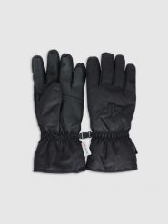 4F Rękawiczki narciarskie Thinsulate membrana 5000 damskie - czarne L. Czarne rękawiczki damskie 4F, bez wzorów. Za 149.99 zł.