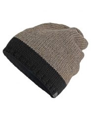 Elkline Czapka-beanie "Hat up" w kolorze jasnobrązowym rozmiar: onesize. Brązowe czapki damskie elkline, bez wzorów, ze skóry. Za 129.43 zł.