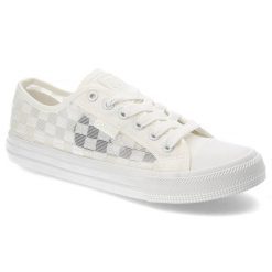 Białe Trampki Big Star Modne Buty Damskie. Białe trampki damskie Big Star, bez wzorów, bez zapięcia. Za 129.00 zł.