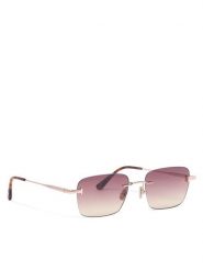 Tom Ford Okulary przeciwsłoneczne Jake-02 FT1354 Złoty. Żółte okulary przeciwsłoneczne damskie TOM FORD. Za 1,999.00 zł.