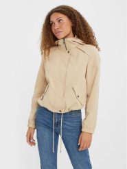 Vero Moda Kurtka przejściowa Zoa 10278214 Beżowy Regular Fit. Brązowe kurtki damskie Vero Moda, xs, bez wzorów, z syntetyku, bez kaptura. Za 139.99 zł.