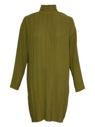 MOSS COPENHAGEN Sukienka "Bevin" w kolorze khaki rozmiar: L. Brązowe sukienki damskie Moss Copenhagen, bez wzorów, bez ramiączek. Za 153.71 zł.