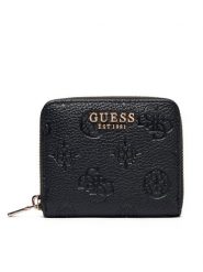 Guess Portfel Cresidia II Slg SWPD98 88137 Czarny. Czarne portfele damskie Guess, z aplikacjami, ze skóry. Za 179.99 zł.