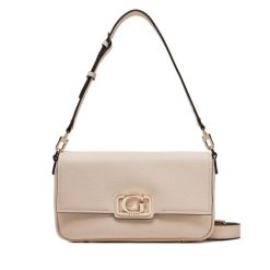 Torebka Guess. Czerwone listonoszki damskie Guess, z aplikacjami, bez dodatków. Za 349.99 zł.